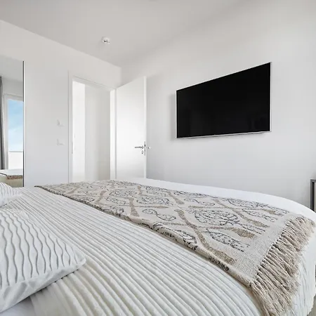 Apartman Beachterracefour- Eg, Meerblick, Terrasse, Kamin, Sauna Olpenitz