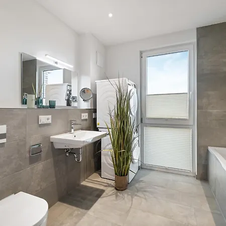 Beachterracefour- Eg, Meerblick, Terrasse, Kamin, Sauna * Olpenitz