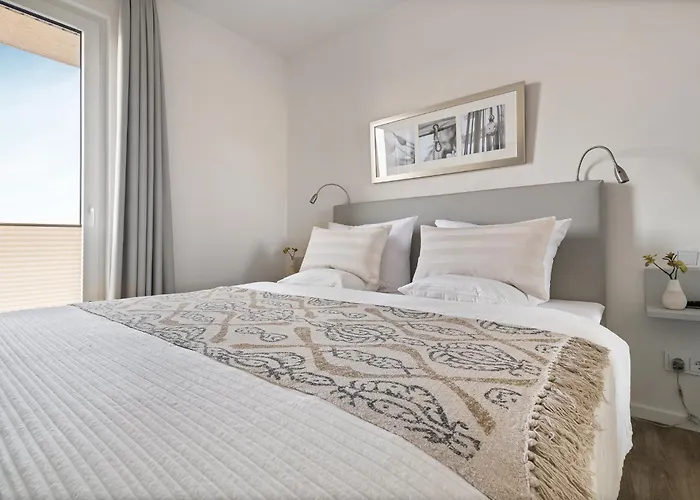 Beachterracefour- Eg, Meerblick, Terrasse, Kamin, Sauna *