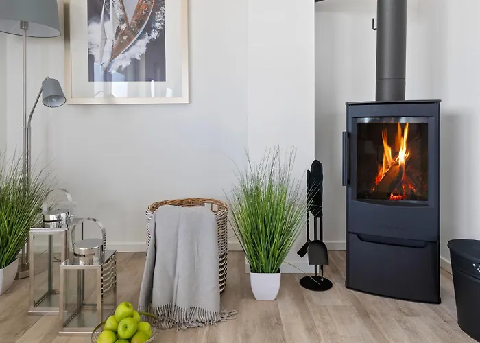 Beachterracefour- Eg, Meerblick, Terrasse, Kamin, Sauna * Olpenitz